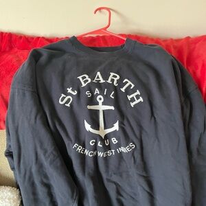 Brandy Melville sweatshirt navy blue